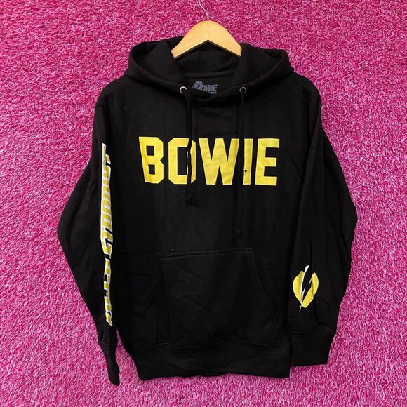 David Bowie Ziggy Stardust Black Women's Hoodie size Small - Picture 1 of 4